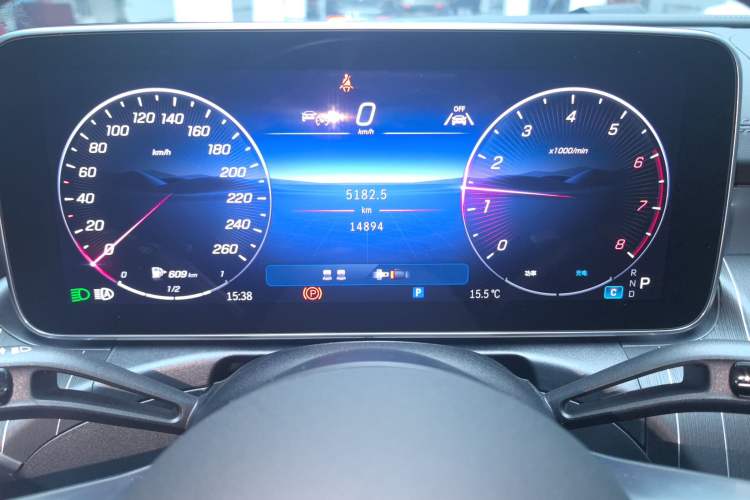Used Mercedes-Benz CLE 2025 CLE 300 4MATIC Luxury Coupe Instrument Cluster