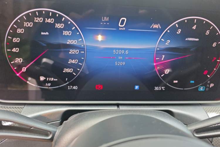 Used Mercedes-Benz CLE 2025 CLE 260 Coupe Odometer Close Up