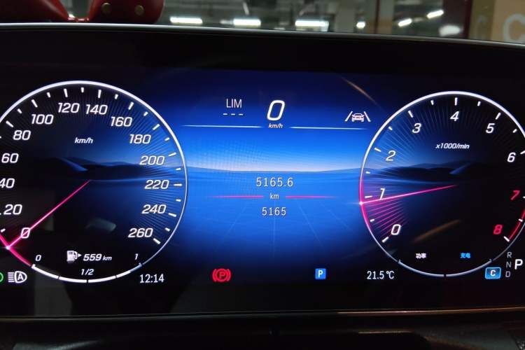 Used Mercedes-Benz CLE 2025 CLE 260 Coupe Odometer Close Up