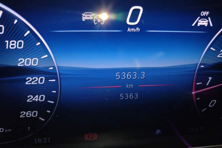 Used Mercedes-Benz CLE 2025 CLE 260 Coupe Odometer Close Up