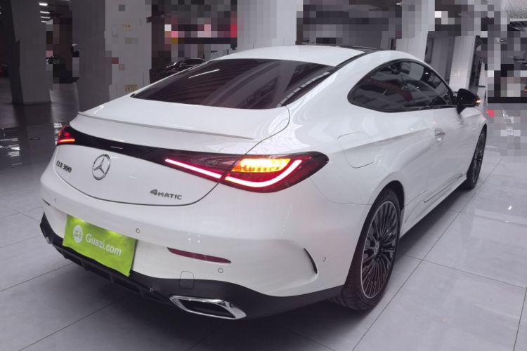 Used Mercedes-Benz CLE 2025 CLE 300 4MATIC Luxury Coupe Rear Right 45 Deg
