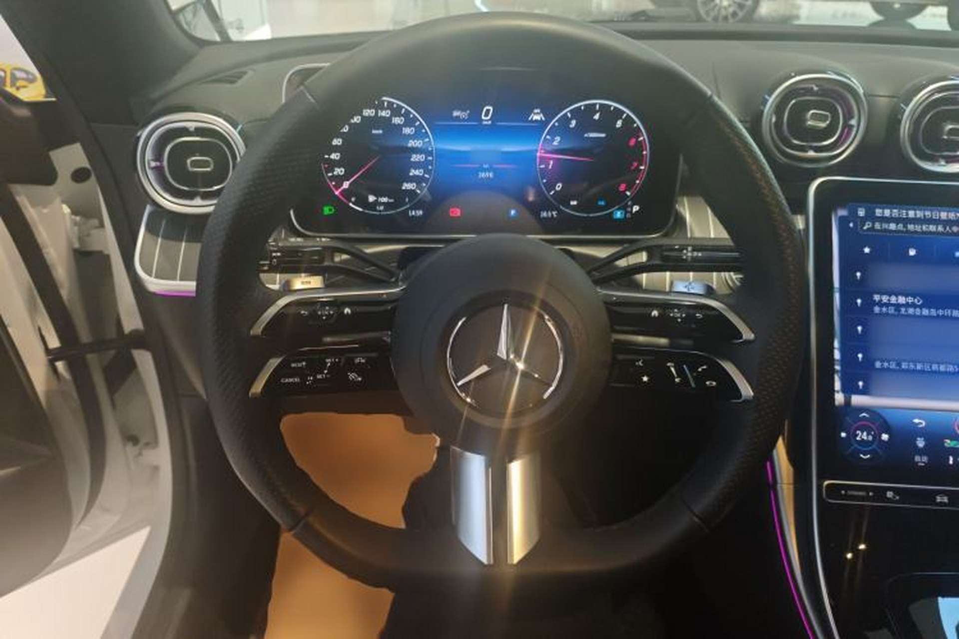 Used Mercedes-Benz CLE 2025 CLE 300 4MATIC Dynamic Coupe Steering Wheel