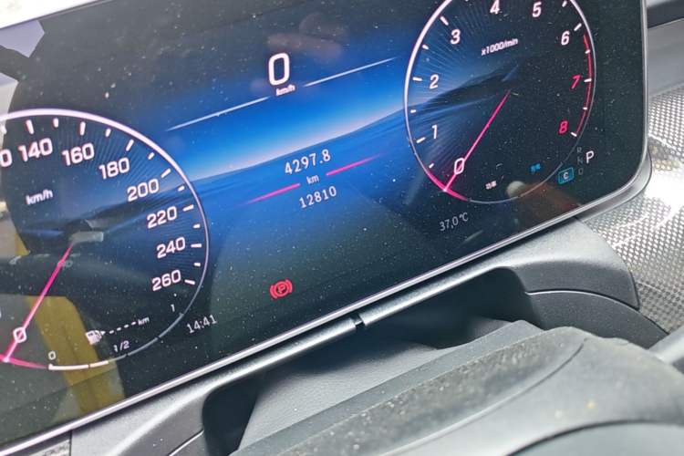 Used Mercedes-Benz CLE 2025 CLE 260 Coupe Odometer Close Up