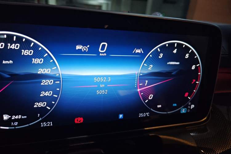 Used Mercedes-Benz CLE 2026 CLE 260 Coupe Odometer Close Up