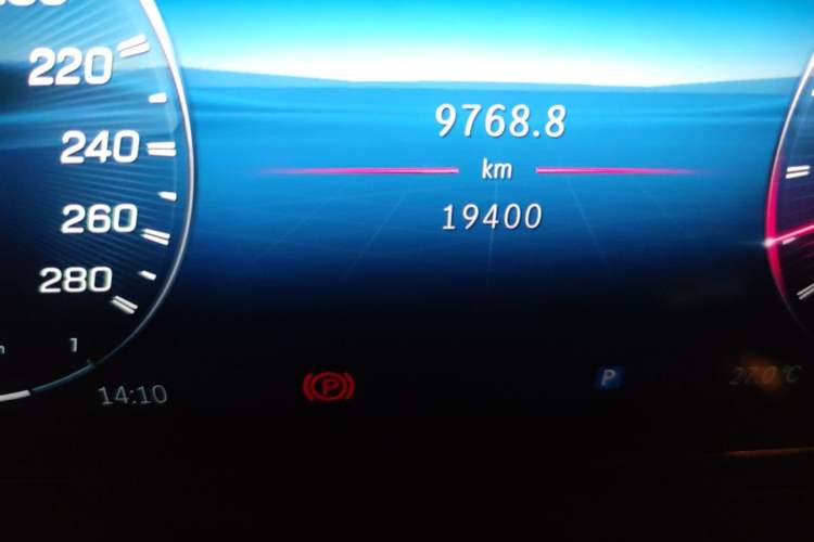 Used Mercedes-Benz CLE AMG 2024 AMG CLE 53 4MATIC+ Coupe Odometer Close Up