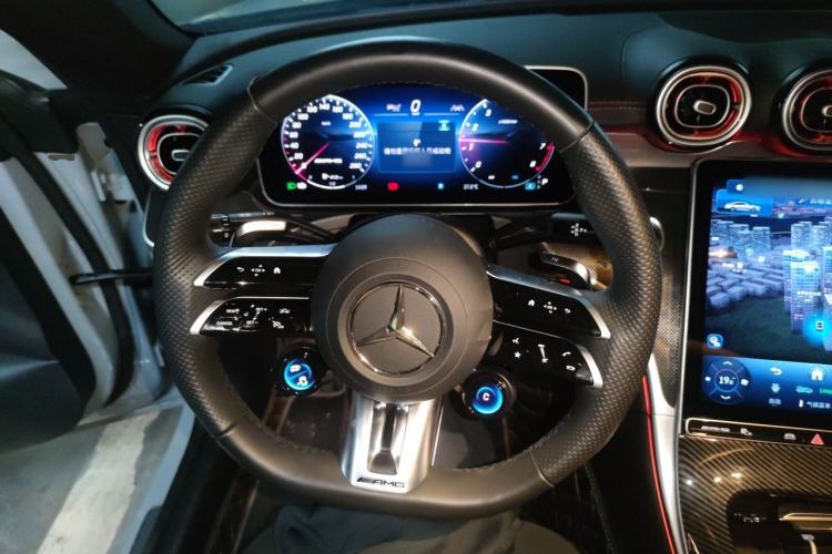 Used Mercedes-Benz CLE AMG 2024 AMG CLE 53 4MATIC+ Coupe Steering Wheel