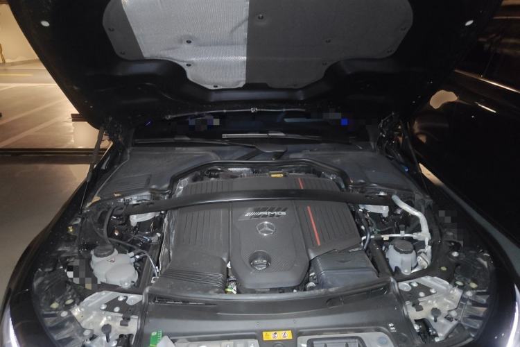Used Mercedes-Benz CLE AMG 2025 AMG CLE 53 4MATIC+ Coupe Engine Bay