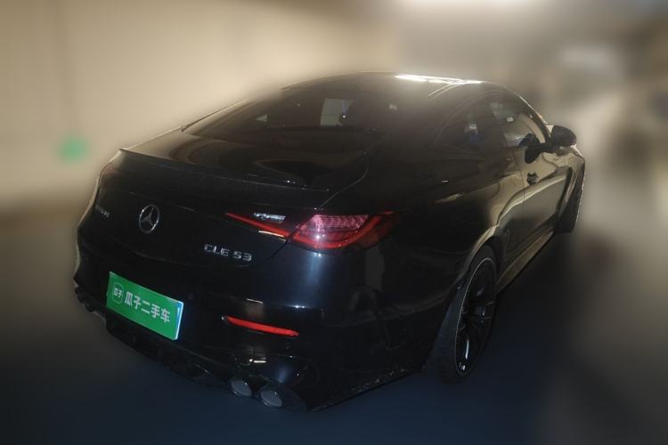 Used Mercedes-Benz CLE AMG 2025 AMG CLE 53 4MATIC+ Coupe Rear Right 45 Deg