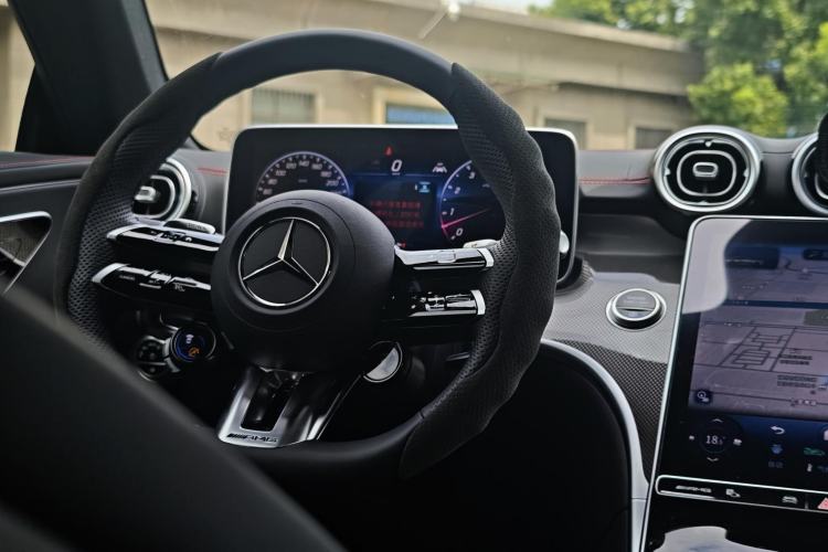 Used Mercedes-Benz CLE AMG 2025 AMG CLE 53 4MATIC+ Coupe Steering Wheel