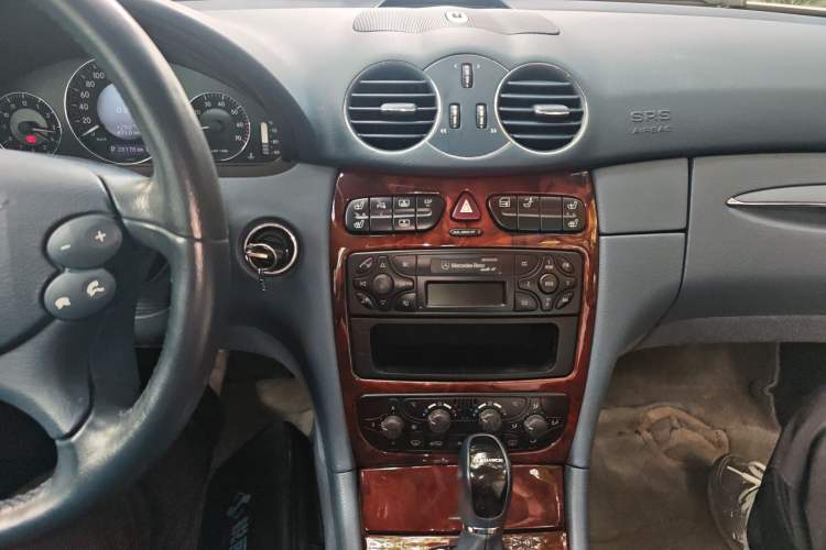 Used Mercedes-Benz CLK-Class 2004 CLK 240 Sports Coupe Audio And AC Panel