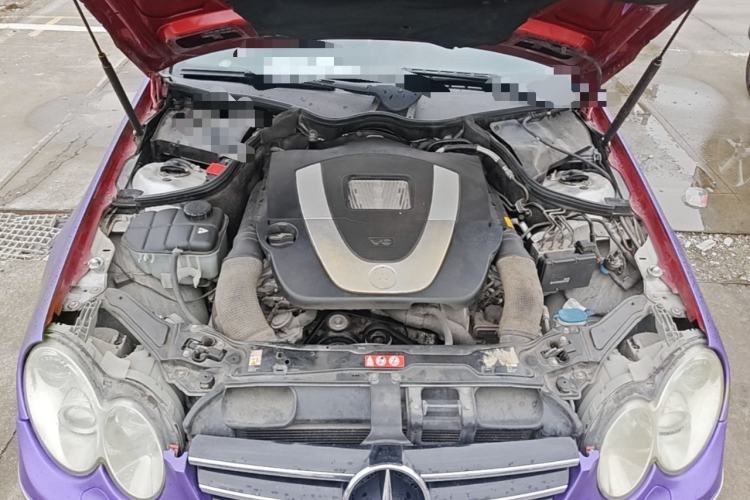 Used Mercedes-Benz CLK-Class 2006 CLK 280 Convertible Sports Car Engine Bay