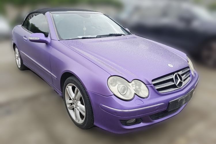 Used Mercedes-Benz CLK-Class 2006 CLK 280 Convertible Sports Car Front Right 45 Deg