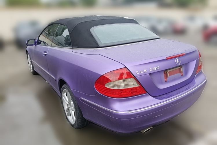 Used Mercedes-Benz CLK-Class 2006 CLK 280 Convertible Sports Car Rear Left 45 Deg
