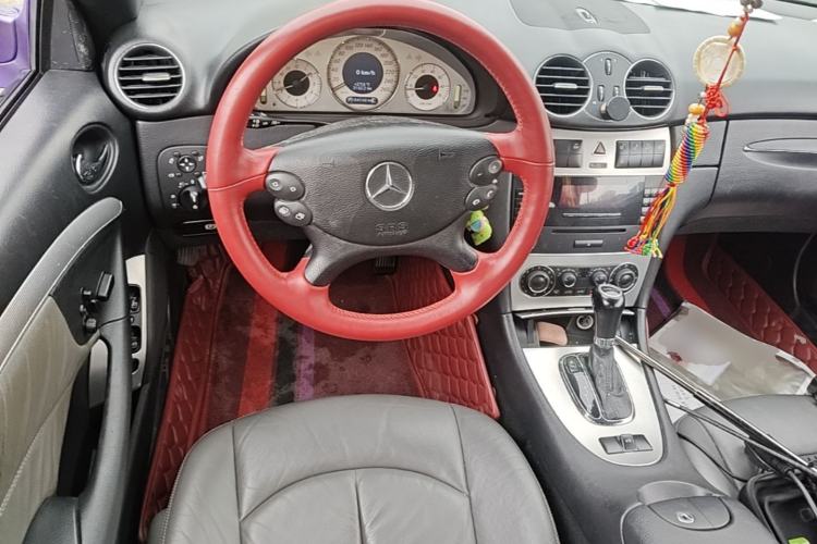 Used Mercedes-Benz CLK-Class 2006 CLK 280 Convertible Sports Car Steering Wheel