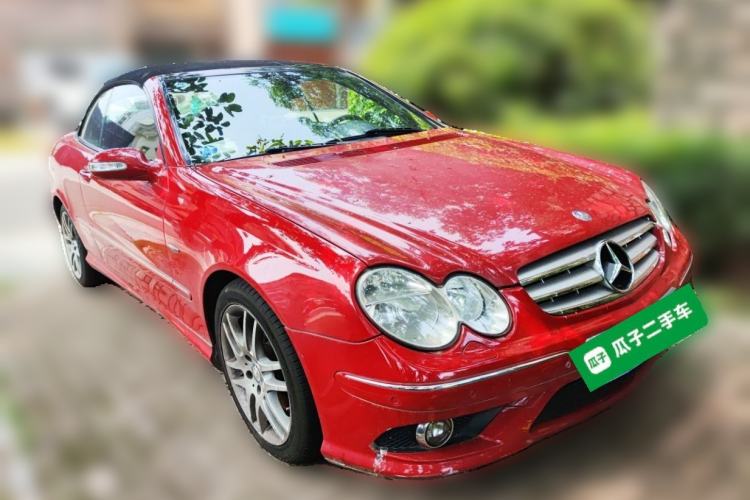 Used Mercedes-Benz CLK-Class 2006 CLK 200K Convertible Sports Car Front Right 45 Deg
