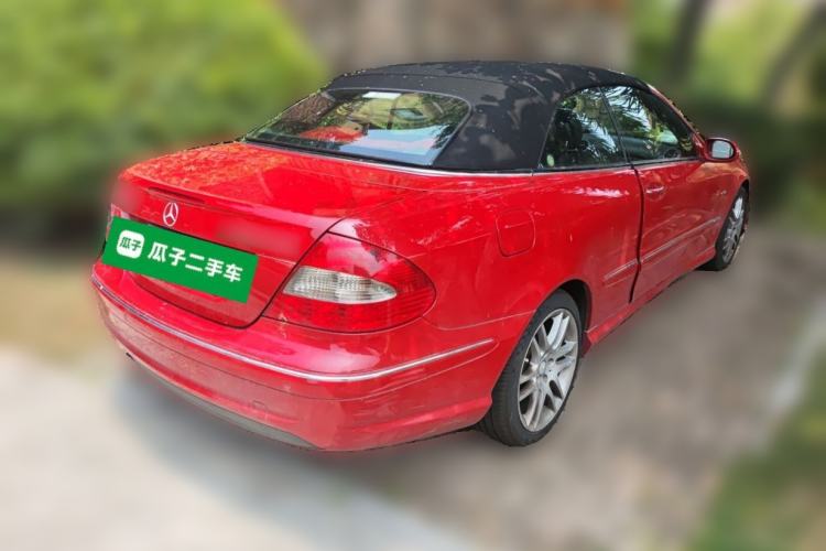 Used Mercedes-Benz CLK-Class 2006 CLK 200K Convertible Sports Car Rear Right 45 Deg