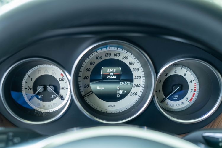 Used Mercedes-Benz CLS 2013 CLS 350 Shooting Brake Fashion Edition Odometer Close Up