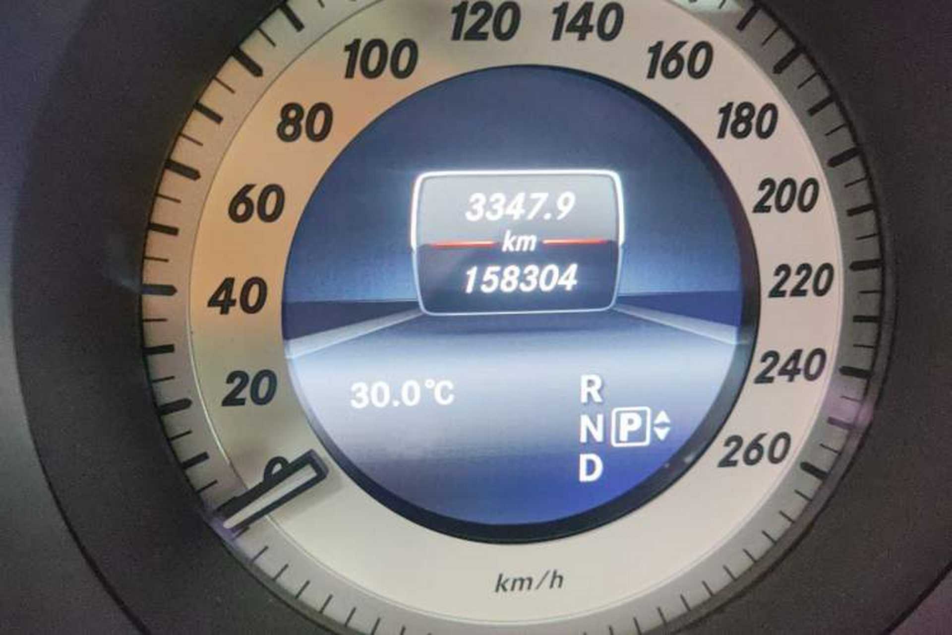 Used Mercedes-Benz CLS 2015 CLS 260 Odometer Close Up