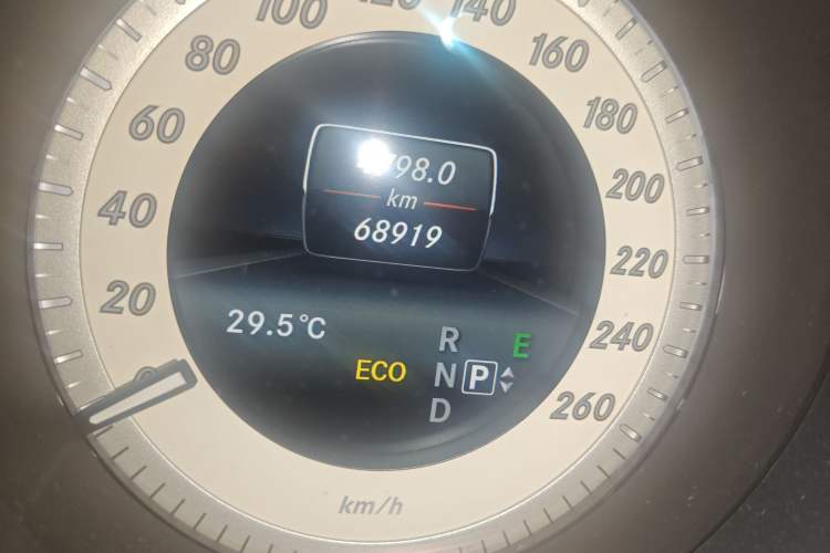 Used Mercedes-Benz CLS 2015 CLS 260 Odometer Close Up