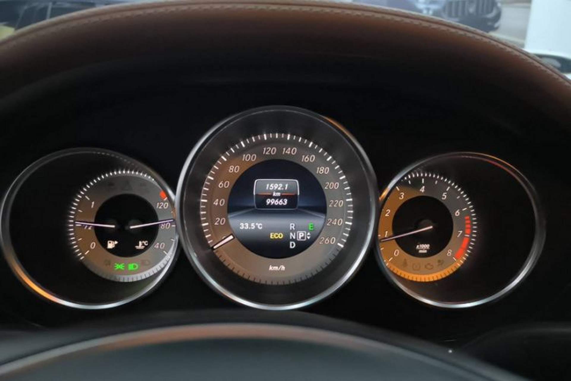 Used Mercedes-Benz CLS 2016 CLS 260 Elegant Edition Odometer Close Up