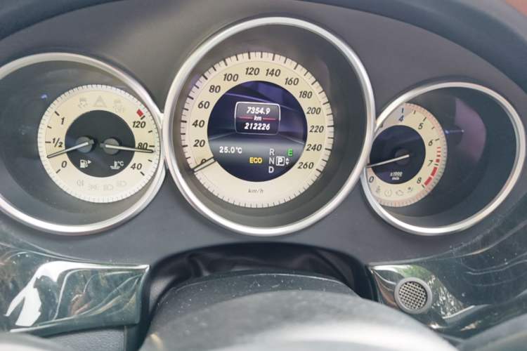 Used Mercedes-Benz CLS 2016 CLS 260 Elegant Edition Odometer Close Up