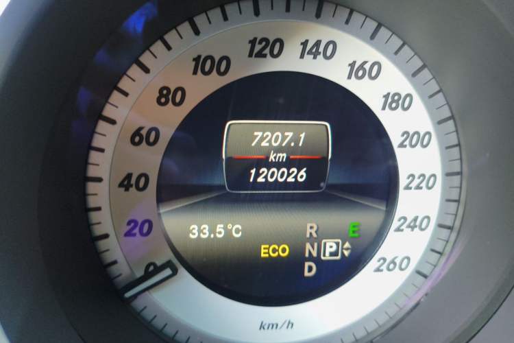Used Mercedes-Benz CLS 2016 CLS 320 Elegant Edition Odometer Close Up