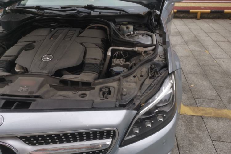 Used Mercedes-Benz CLS 2017 CLS 320 Elegant Edition Engine Bay Left