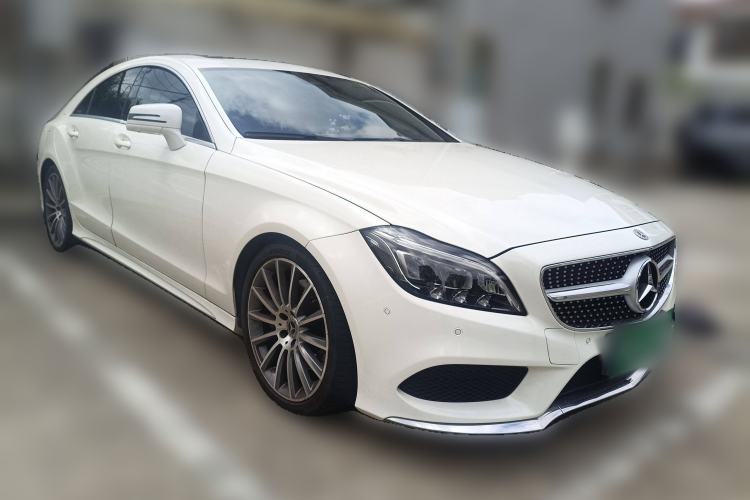 Used Mercedes-Benz CLS 2017 CLS 320 Elegant Edition Front Right 45 Deg