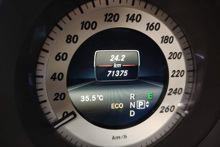 Used Mercedes-Benz CLS 2017 CLS 260 Elegant Edition Odometer Close Up
