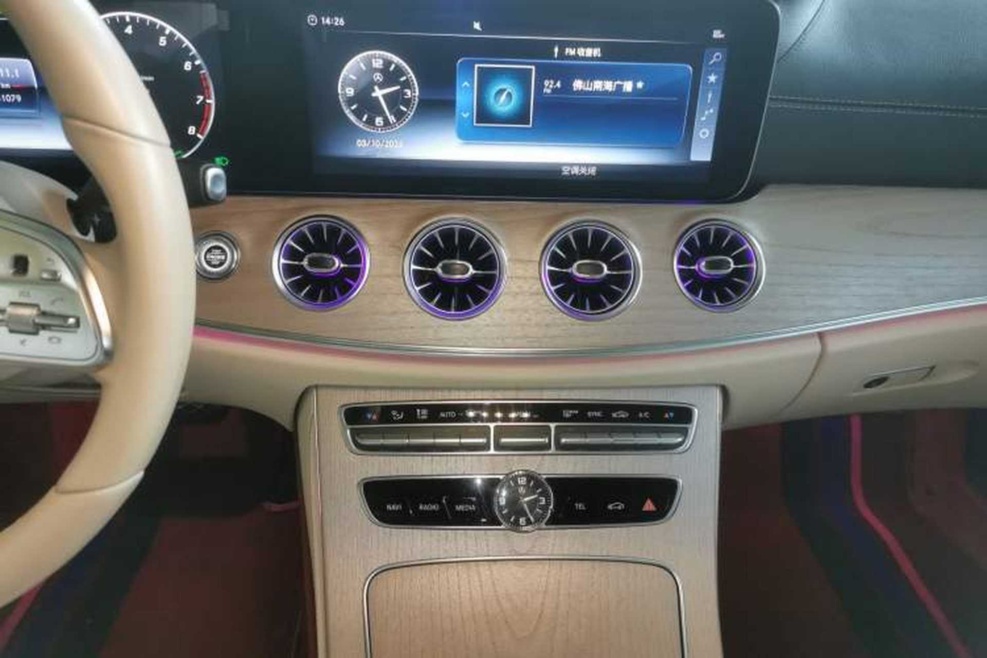 Used Mercedes-Benz CLS 2018 CLS 350 4MATIC Audio And AC Panel