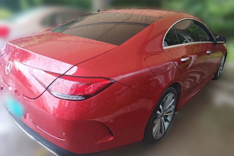 Used Mercedes-Benz CLS 2018 CLS 300 Luxury Model Rear Right 45 Deg