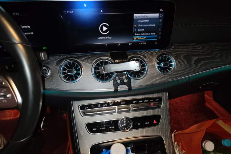 Used Mercedes-Benz CLS 2018 CLS 300 Luxury Model Audio And AC Panel