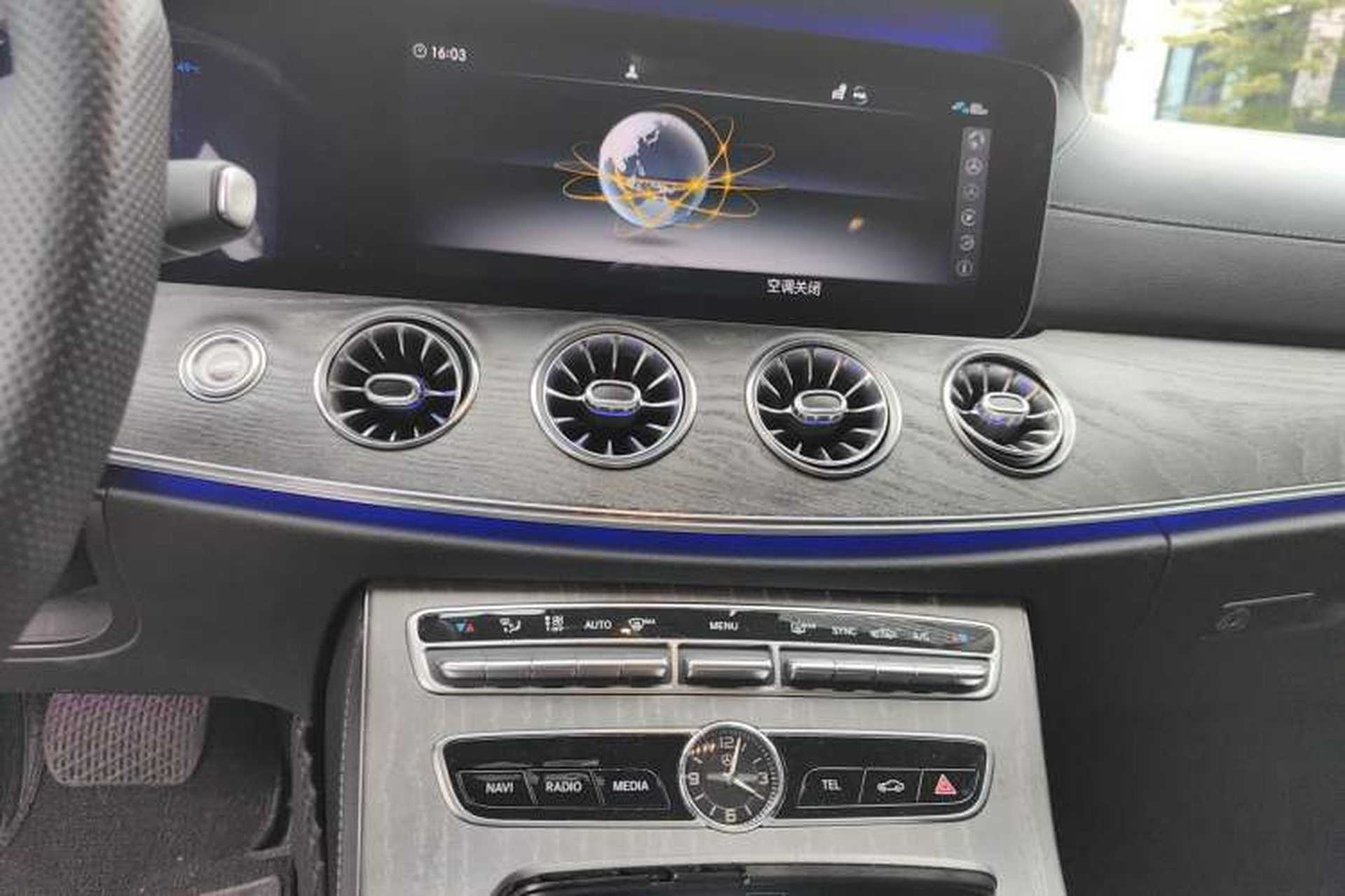 Used Mercedes-Benz CLS 2018 CLS 300 Luxury Model Audio And AC Panel