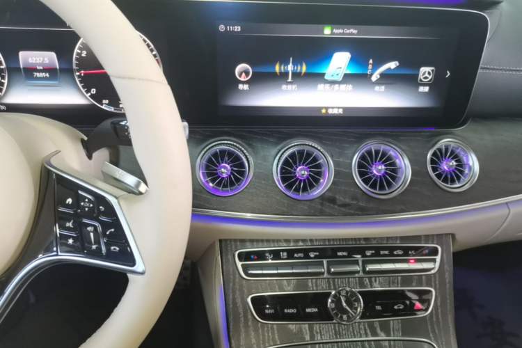 Used Mercedes-Benz CLS 2018 CLS 300 Dynamic Edition Audio And AC Panel