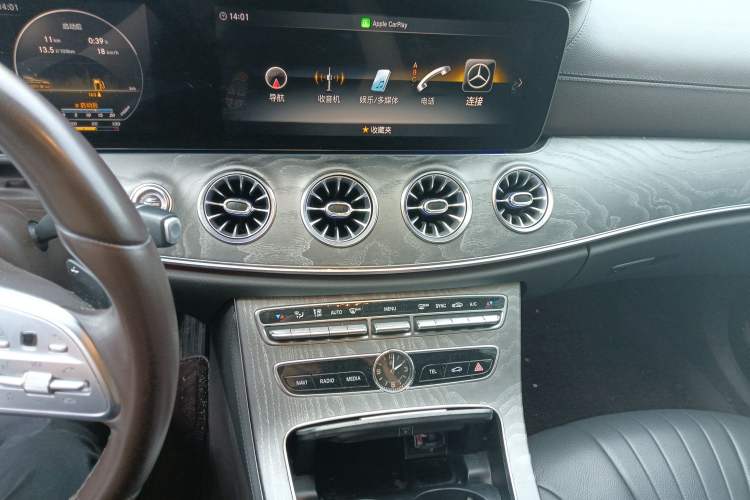 Used Mercedes-Benz CLS 2018 CLS 300 Luxury Model Audio And AC Panel