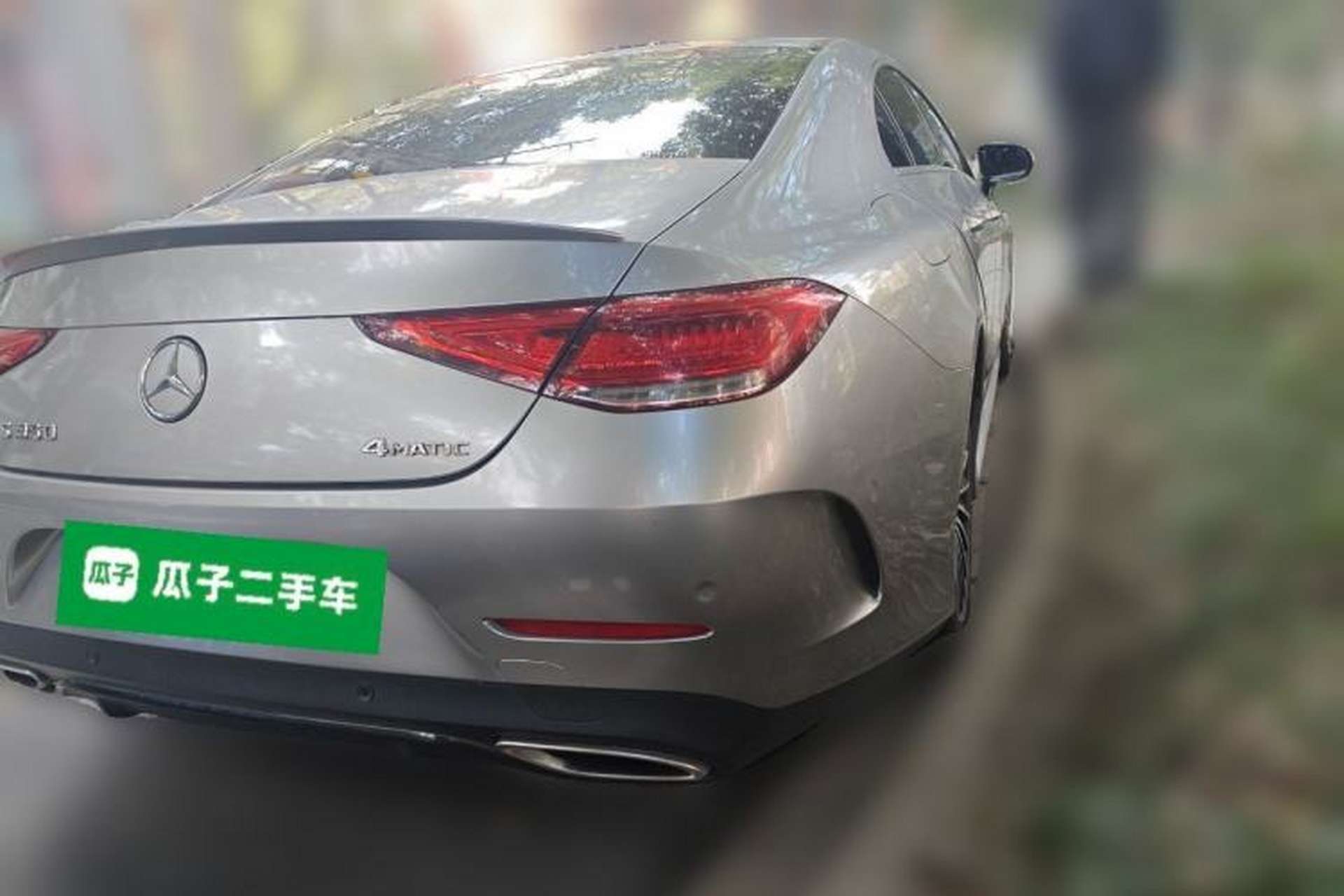 Used Mercedes-Benz CLS 2018 CLS 350 4MATIC Rear Right 45 Deg