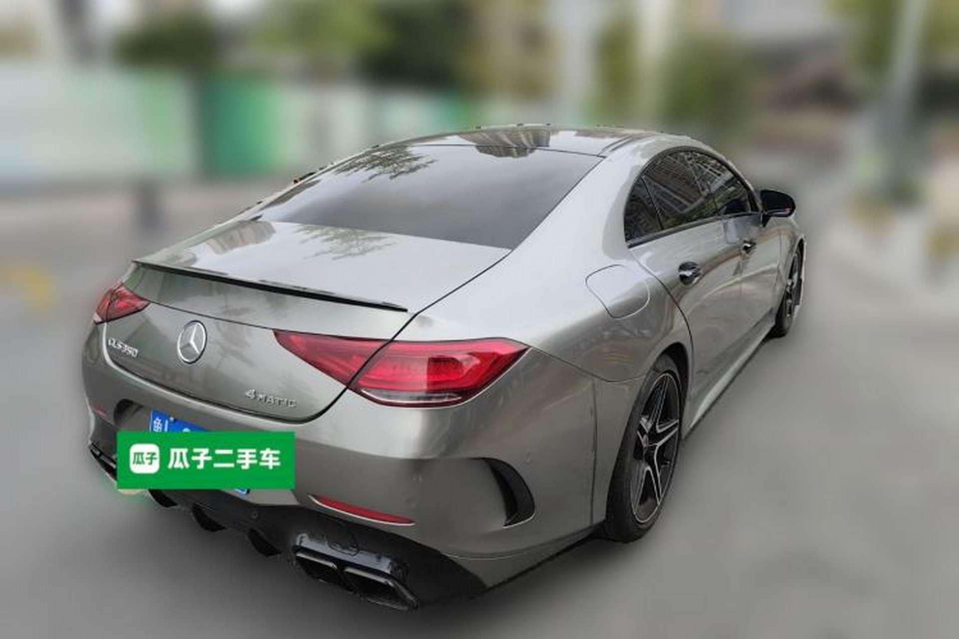 Used Mercedes-Benz CLS 2018 CLS 300 Luxury Model Rear Right 45 Deg