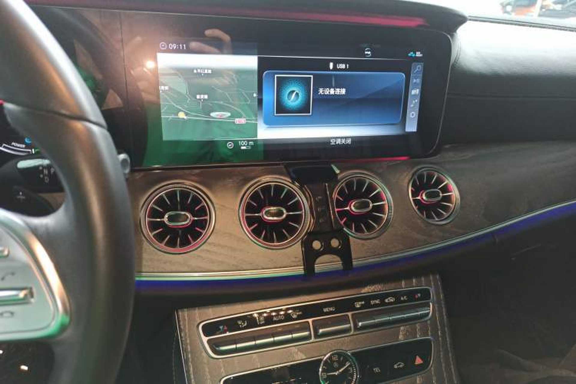 Used Mercedes-Benz CLS 2018 CLS 350 4MATIC Audio And AC Panel