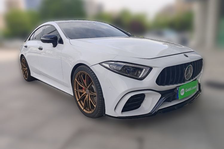 Used Mercedes-Benz CLS 2018 CLS 350 4MATIC Front Right 45 Deg