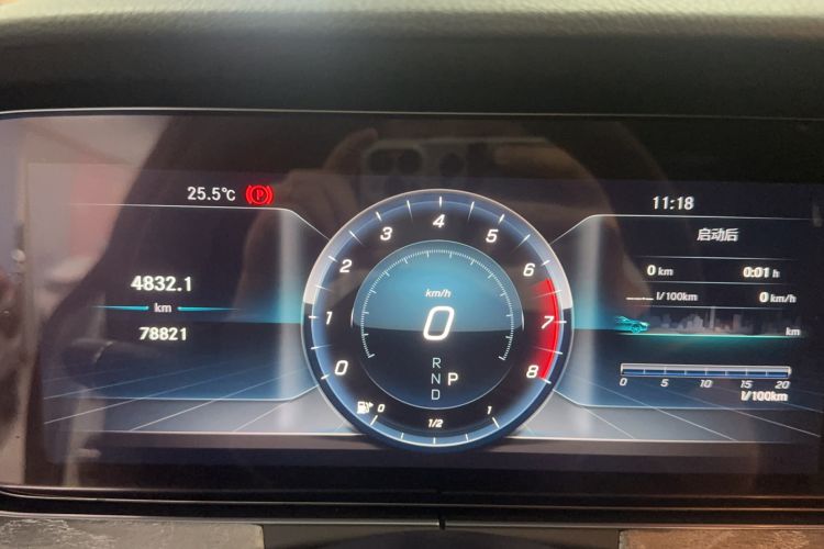 Used Mercedes-Benz CLS 2018 CLS 300 Dynamic Edition Odometer Close Up