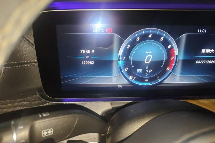 Used Mercedes-Benz CLS 2020 CLS 300 Sport Edition Odometer Close Up