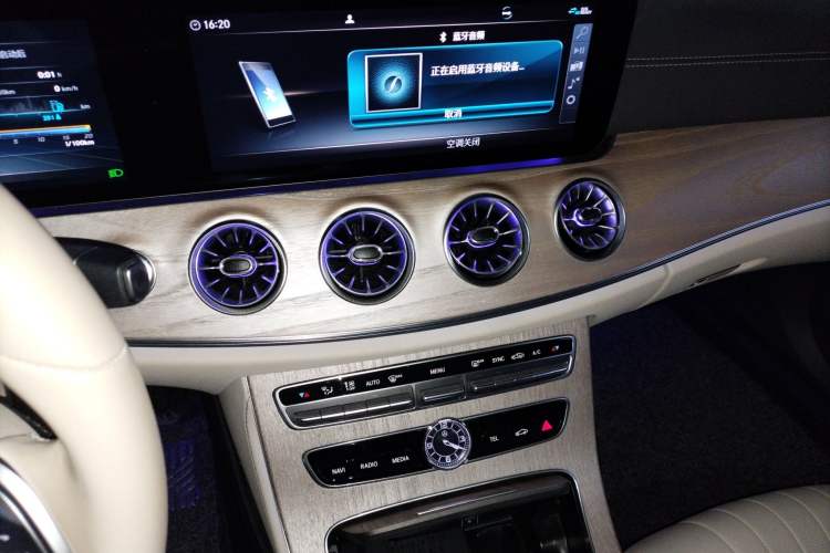 Used Mercedes-Benz CLS 2020 CLS 300 Luxury Model Audio And AC Panel