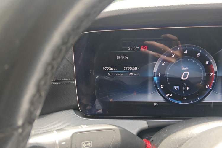 Used Mercedes-Benz CLS 2020 CLS 300 Sport Edition Odometer Close Up