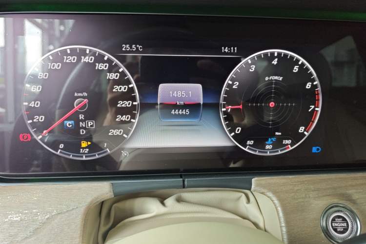 Used Mercedes-Benz CLS 2020 CLS 300 Sport Edition Odometer Close Up