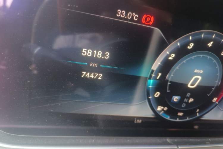 Used Mercedes-Benz CLS 2020 CLS 300 Sport Edition Odometer Close Up