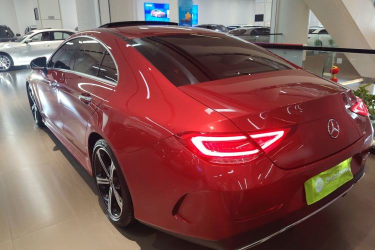 Used Mercedes-Benz CLS 2020 CLS 300 Luxury Model Rear Left 45 Deg