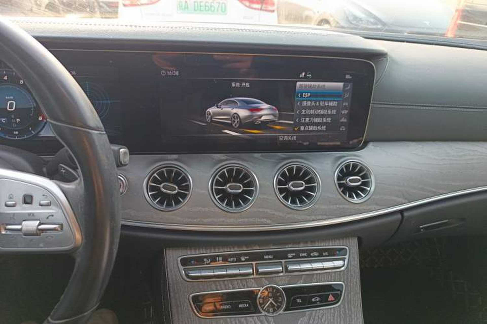 Used Mercedes-Benz CLS 2020 CLS 300 Sport Edition Audio And AC Panel