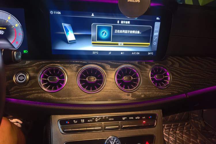 Used Mercedes-Benz CLS 2020 CLS 300 Sport Edition Audio And AC Panel