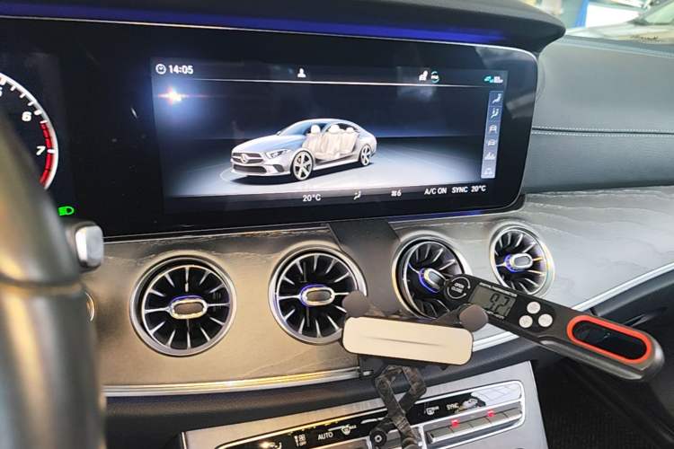 Used Mercedes-Benz CLS 2020 CLS 300 Sport Edition Audio And AC Panel