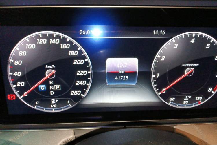 Used Mercedes-Benz CLS 2020 CLS 300 Sport Edition Odometer Close Up